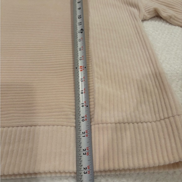 Talbots Beige Ribbed Knit Lounge Set - Picture 7 of 9